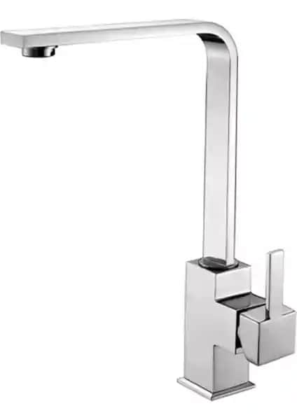 Hms Yüksek Ağır Gövde Kare Mutfak Evye Bataryası: Şık ve Dayanıklı Modern Mutfak Çözümü