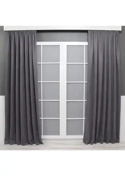 Home Color Petek Kadife Dokulu Fon Perde: Modern ve Şık Dekorasyon Çözümü