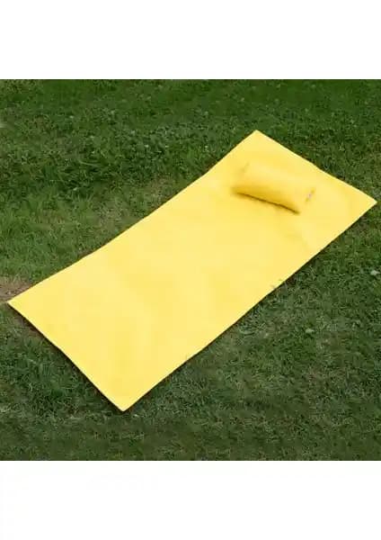 Homing Mini Yastıklı Plaj ve Piknik Örtüsü Doğa Dostu ve Kullanışlı Tasarımıyla Öne Çıkar