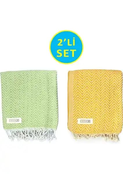 INTER Z 2'li Set Plaj Havlusu Yüksek Kalite ve Çok Yönlü Kullanım İmkanı