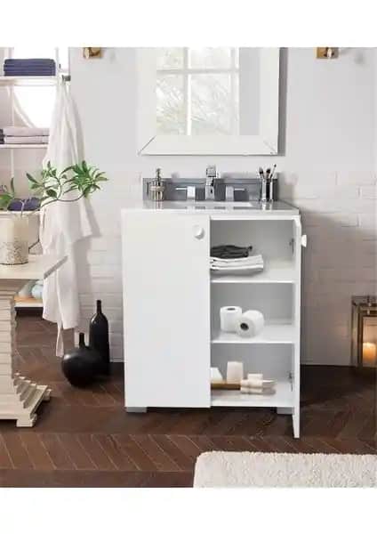 Irmak Mobilya Çok Amaçlı Dolap 2 Kapaklı Modern ve Dayanıklı Depolama Çözümü