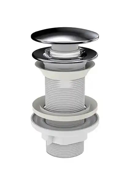 İz Yapı Klick Klack Taşmasız Metal Lavabo Sifonu: Dayanıklı ve Pratik Kullanım İçin Uygun