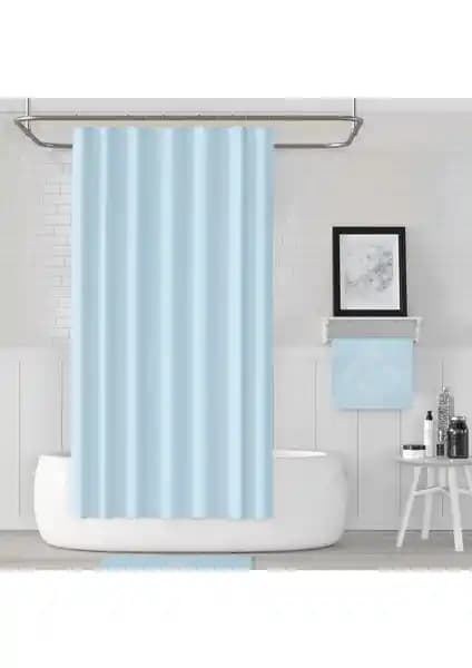 Jackline polyester banyo perdesi ile modern ve dayanıklı duş alanı tasarımı