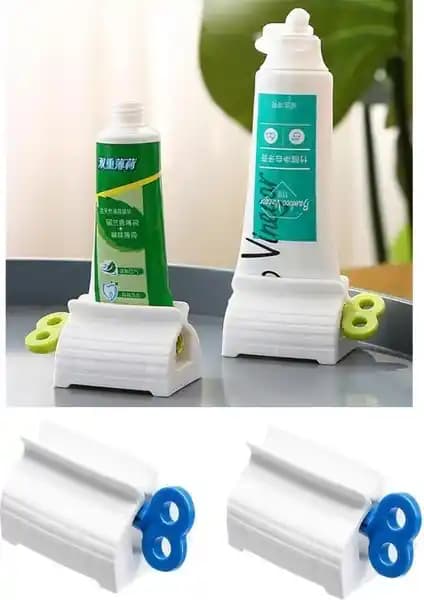 Jetfast 2 Adet Mavi Beyaz Renk Çevirmeli Pratik Diş Macunu Sıkacağı Ürün İncelemesi