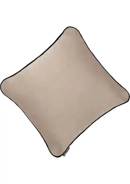 Ju Yaratıcı Tasarım Biyeli Kırlent Yastık Kılıfı Vizon Estetik ve Dayanıklı Dekoratif Aksesuar