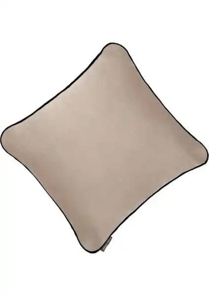 Ju Yaratıcı Tasarım Biyeli Kırlent Yastık Kılıfı Vizon Estetik ve Dayanıklı Dekoratif Aksesuar