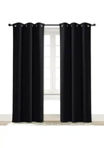 Kadife Görünümlü Fonluk Perde: Rustik ve Şık Ev Dekorasyonu İçin Tasarım