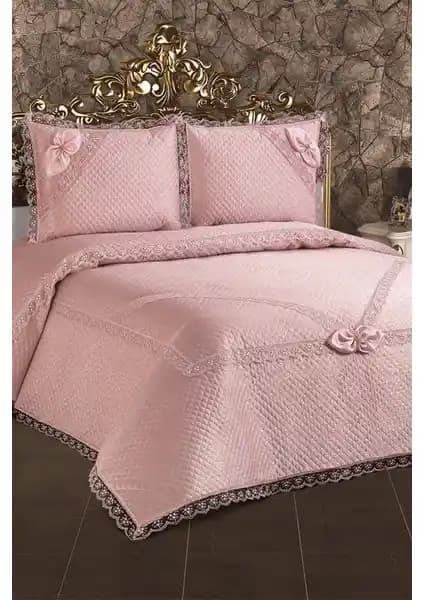 Kadınca Dükkan Kapitoneli Fransız Güpürlü Çift Kişilik Yatak Örtüsü Takımı İnceleme ve Kullanıcı Yorumları