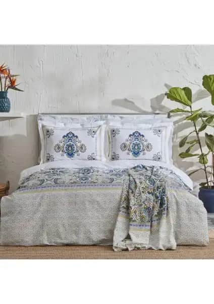 Karaca Home Elenora Pamuk Çift Kişilik Nevresim Takımı: Estetik ve Konfor Bir Arada