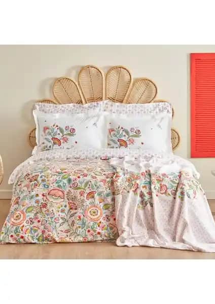 Karaca Home Sarthe Pamuk Çift Kişilik Nevresim Takımı: Şık ve Konforlu Yatak Odası Dekorasyonu