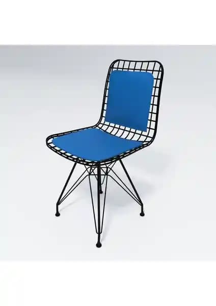 Kenz Life Knsz Metal ve Suni Deri Modern Sandalye Farklı Renk Seçenekleriyle