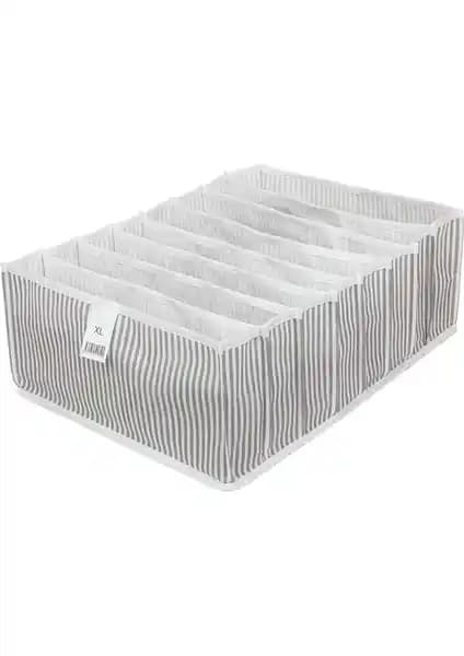 Keven Home ALAS 8 Bölmeli Akordiyon Çekmece ve Dolap Organizeri Modern ve Pratik Ev Düzenleme Çözümü