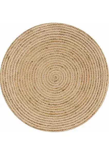 Koza Halı Natura El Dokuma Jüt Halı - Doğal ve Sürdürülebilir Tasarım