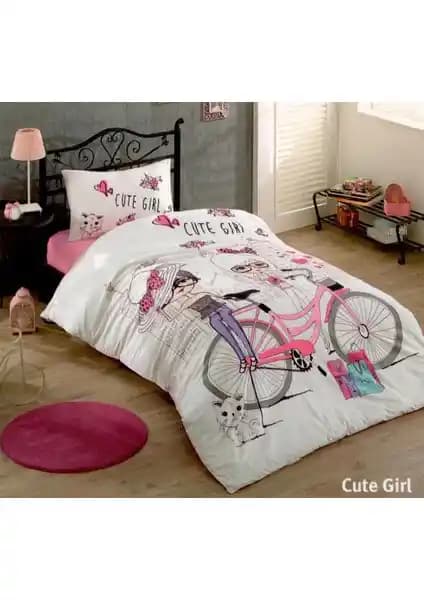 Kristal Cute Girl Tek Kişilik Genç Nevresim Takımı Özellikleri ve Tasarımı