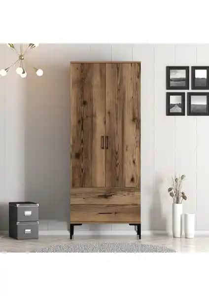 Kumsal 2 Kapılı Gardrop: Modern ve Dayanıklı Mobilya Çözümü