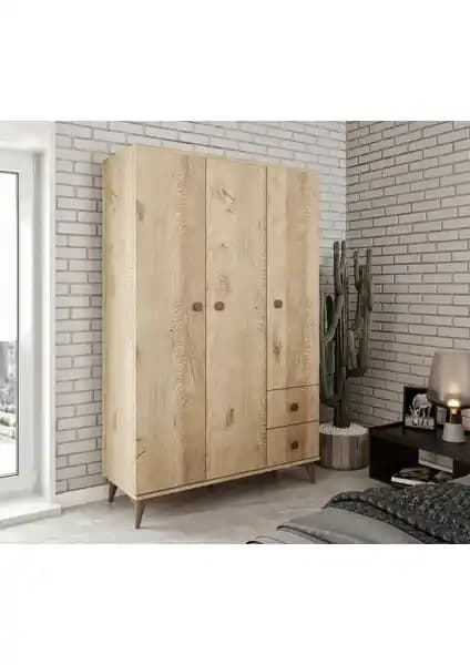 Kzn Home Akasya Gardrop: Modern ve İşlevsel Depolama Çözümü