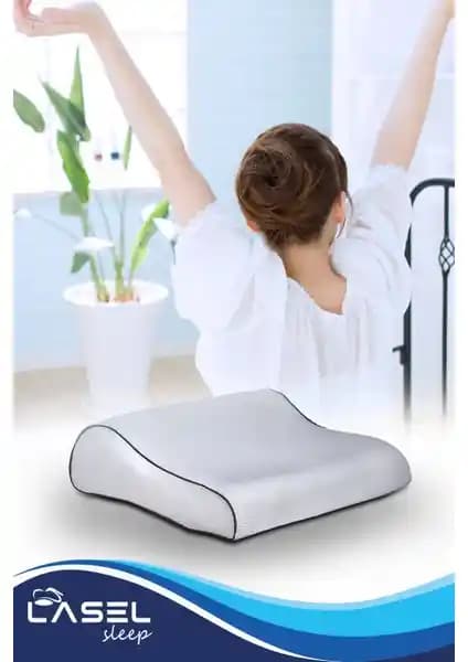 Lasel Sleep Visko Classic XL: Ortopedik ve Konforlu Boyun Destekli Yastık