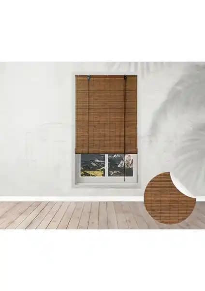 Linadora Bambu Stor Mokka 60x160 Doğal ve Dayanıklı Gölgelendirme Çözümü