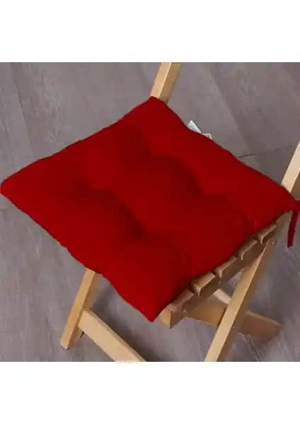 Lorien Özel Dikim Bağcıklı Pofuduk Sandalye Minderi Konfor ve Estetiğin Birleşimi