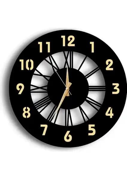 Lupokraft Dekoratif Aynalı Duvar Saati ve Kedili Tablo Modern Şıklık ve Fonksiyonellik