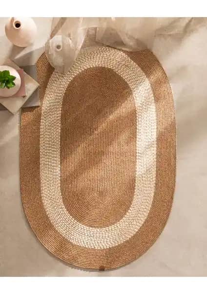 Madame Coco Alsace Oval Kilim 90x150 cm Şık ve Dayanıklı Ev Dekorasyonu Unsuru
