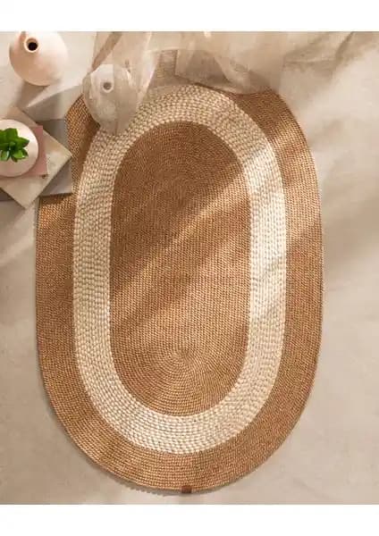 Madame Coco Alsace Oval Kilim 90x150 cm Şık ve Dayanıklı Ev Dekorasyonu Unsuru