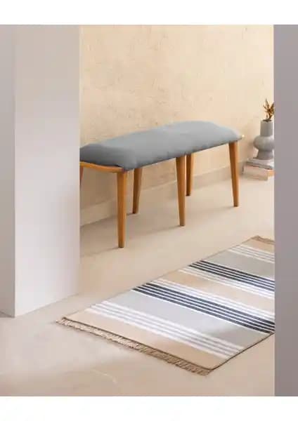 Madame Coco Chagnon Saçaklı Dokuma Kilim: Şık ve Dayanıklı Dekoratif Halı Önerisi