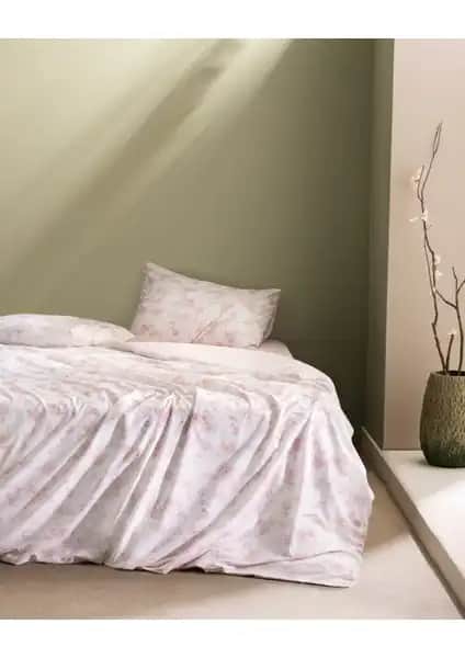 Madame Coco Tiny King Size %100 Pamuk Ranforce Pudra Nevresim Takımı