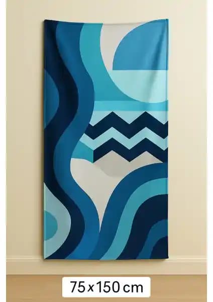 Maison Aura Plaj Havlusu: Modern ve Sürdürülebilir Çevre Dostu Tasarım ve Fonksiyonellik