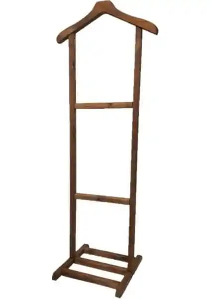 Mavi Trend Ahşap Dilsiz Uşak Elbise Askısı: Dayanıklı ve Şık Depolama Çözümü