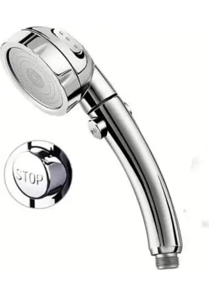 MAYAGLORY 3 Fonksiyonlu Krom Duş Başlığı: Modern ve Dayanıklı Banyo Tasarımı