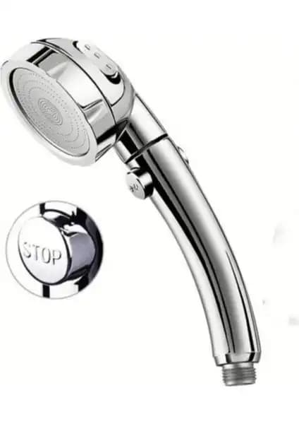 MAYAGLORY 3 Fonksiyonlu Krom Duş Başlığı: Modern ve Dayanıklı Banyo Tasarımı