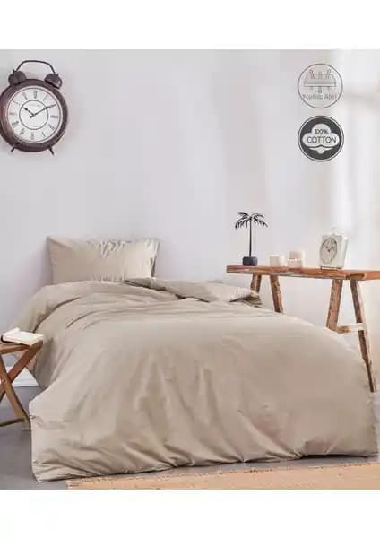 Medaillon Home Soft Kahverengi Pamuklu Tek Kişilik Nevresim Takımı Özellikleri ve Kullanımı