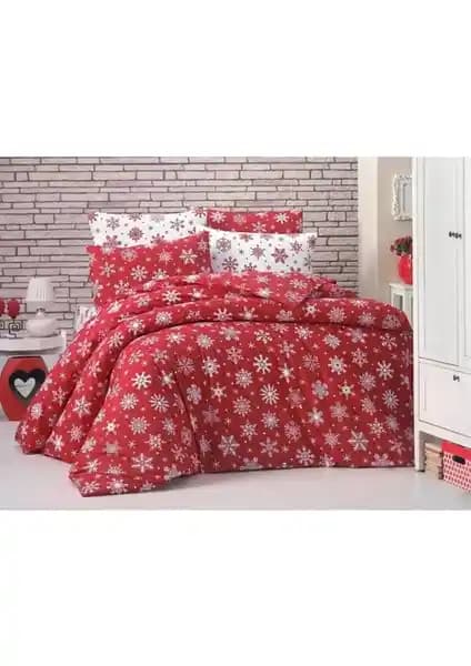 Mertim Yılbaşı Temalı Kırmızı Kişilik Nevresim Takımı Üretim ve Kullanıcı Yorumları