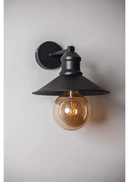 Meta Siyah Duvar Lambası Aplik ile Modern ve Şık Dekorasyon Çözümleri