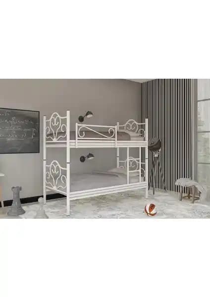 Metalia Buhara Ranza Beyaz Modern Yatak Çözümü Yüksek Kalite ve Güvenlik Bilinciyle