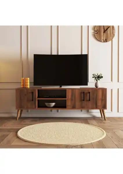 Mezza 1582 Exxen 150 cm Ahşap Ayaklı Modern TV Ünitesi ve Dekorasyon İpuçları