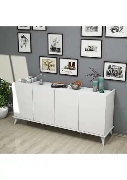 Mezza Elegante Modern Konsol 1602: Şık ve Fonksiyonel İç Mekan Dekorasyonu Ürünü