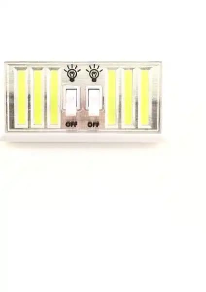 Micron Mıknatıslı Yapışkanlı Pilli Kablosuz LED Lamba ile Modern Aydınlatma Çözümleri