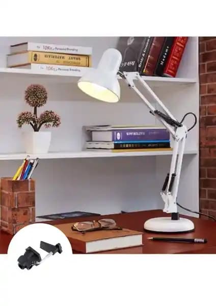 MiniHome Beyaz Esnek ve Dönebilen 360 Derece Masa Lambası Özellikleri ve Kullanım Avantajları