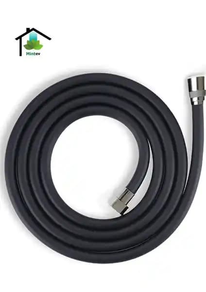 Mintev Siyah PVC Malzemeden Üretilmiş Ultra Dayanıklı Duş Hortumu İncelemesi ve Özellikleri