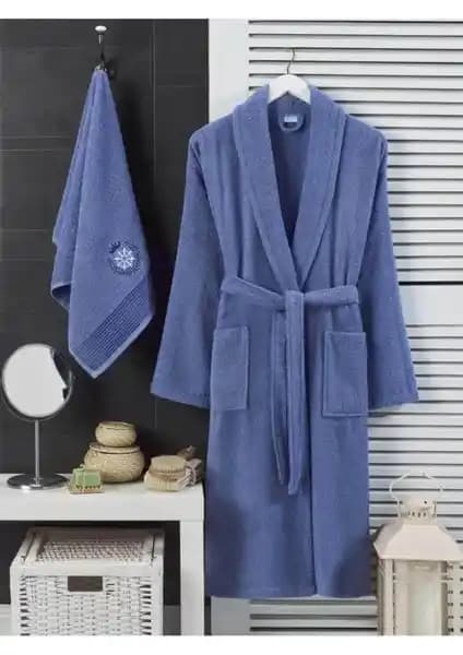 Mira Home Erkek Havlulu Banyo Bornoz Takımı: Yüksek Kalite ve Konfor Sunan Şık Tasarım