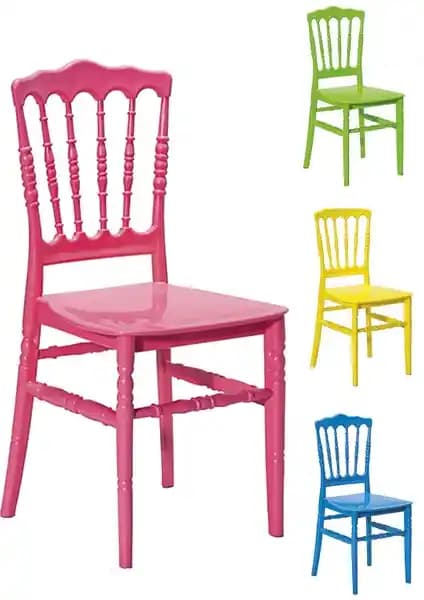 Mobetto ModaLife 4'lü Renkli Plastik Sandalye Seti Dayanıklı ve Çok Fonksiyonlu Tasarım