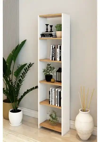 Modalanka 6 Raflı Kitaplık: Modern ve Şık Tasarımıyla Fonksiyonel Dekoratif Mobilya