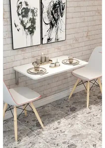 Modalanka Katlanabilir Duvara Monte Mutfak Masası: Fonksiyonellik ve Şıklığın Uyumuyla Alan Tasarrufu