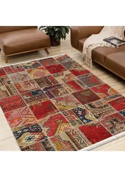Model Halı Halımax Dara Kaymaz Tabanlı Pamuk Kilim 111 Sağlıklı ve Şık Ev Dekorasyonu İçin Mükemmel Tercih