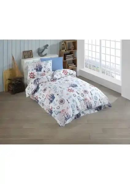 MODELHOME Almira Tek Kişilik Pamuklu Nevresim Takımı Modern ve Dayanıklı Tasarım