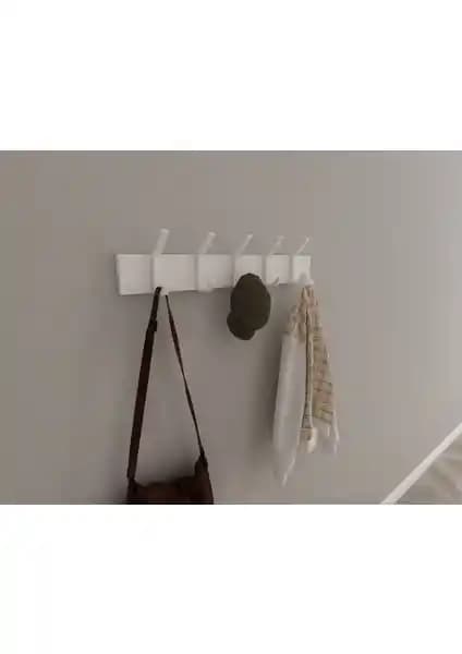 Modern MDF Duvar Kanca Askılık Model 101 Şık ve Pratik Duvar Dekoru