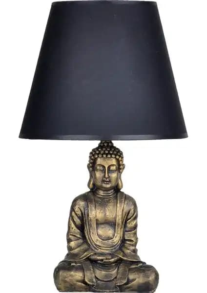 Modern tasarım qdec Buda Abajur Gold Siyah şık ve dayanıklı iç mekan aydınlatması