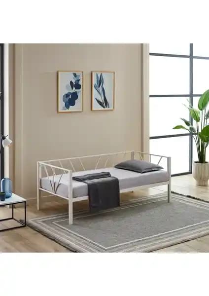 Modern Unimet Alchera Daybed: Şık ve Dayanıklı Metal Tasarım İç Mekân Mobilyası